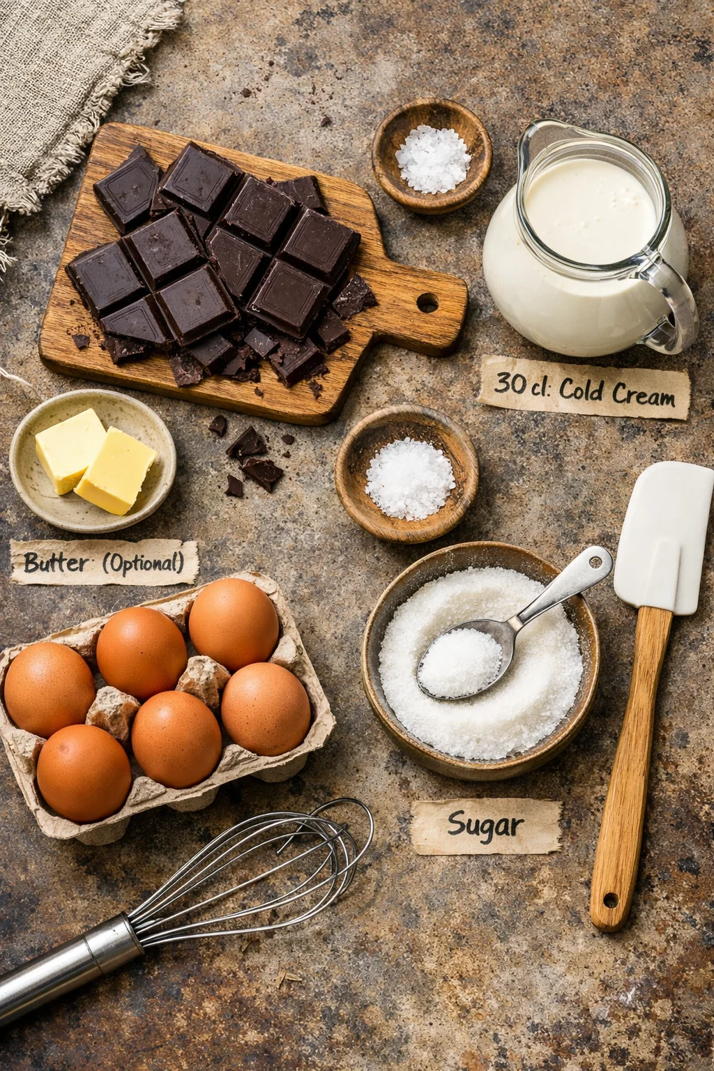 mousse au chocolat recette