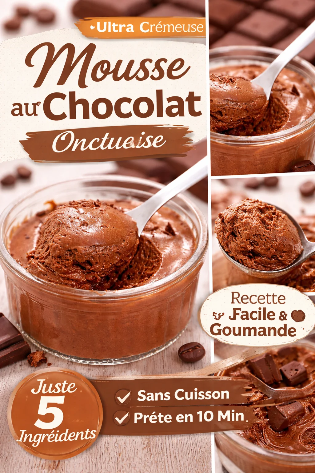 mousse au chocolat recette