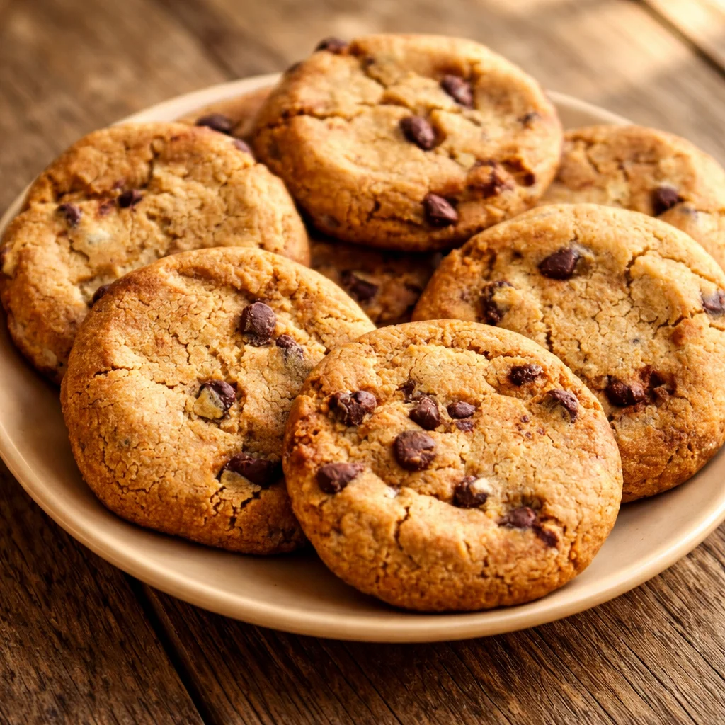 Recette facile de cookies moelleux aux pépites de chocolat, irrésistibles et gourmands.