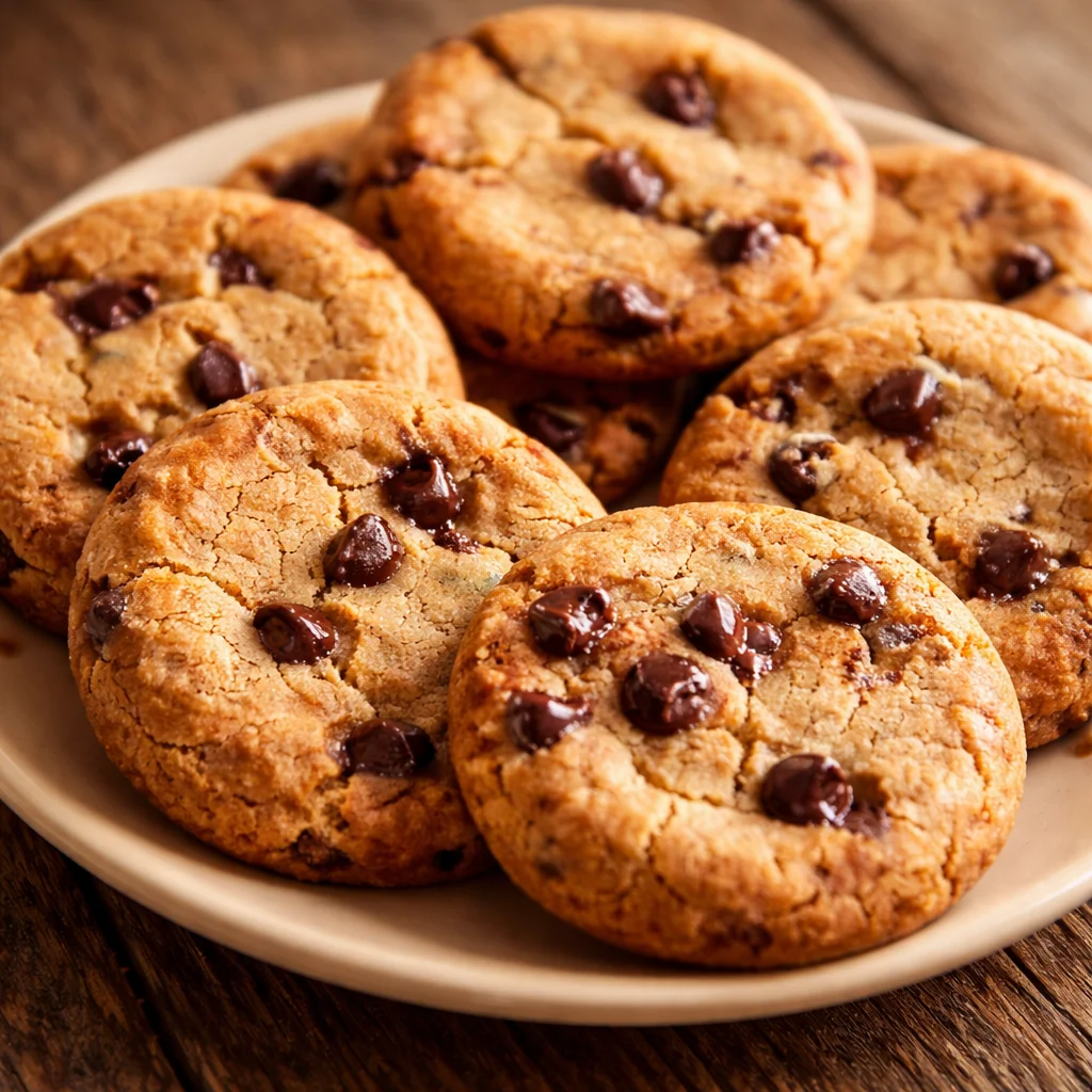 Recette Cookies maison : mélangez beurre, sucre et chocolat pour des cookies savoureux.