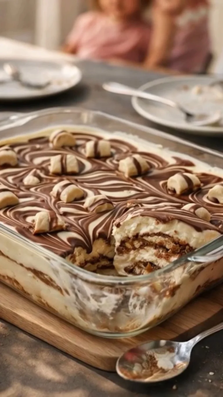 Tiramisu façon Kinder Bueno, un dessert gourmand et original au chocolat.
