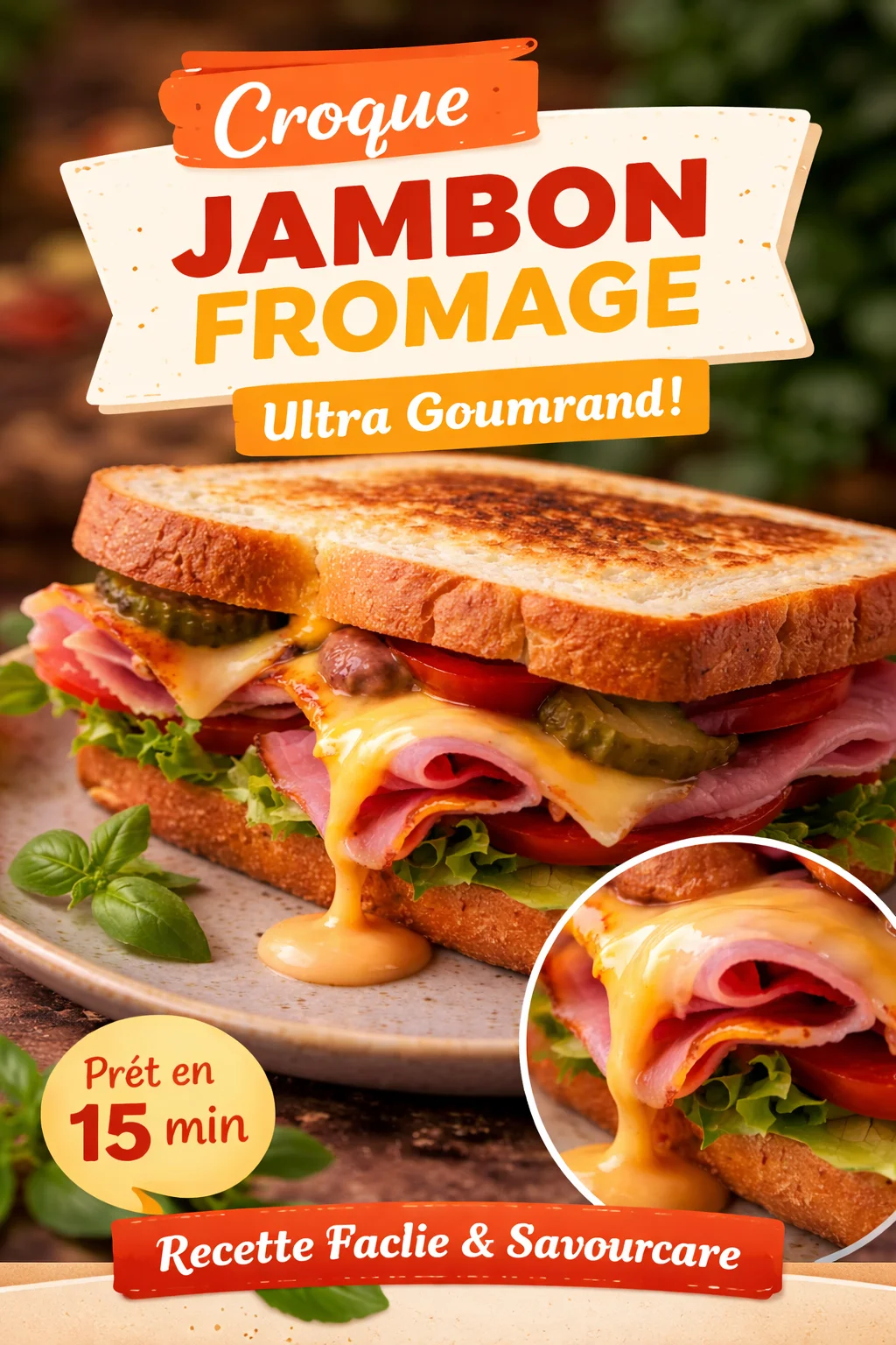 Idée sandwich froid pour école