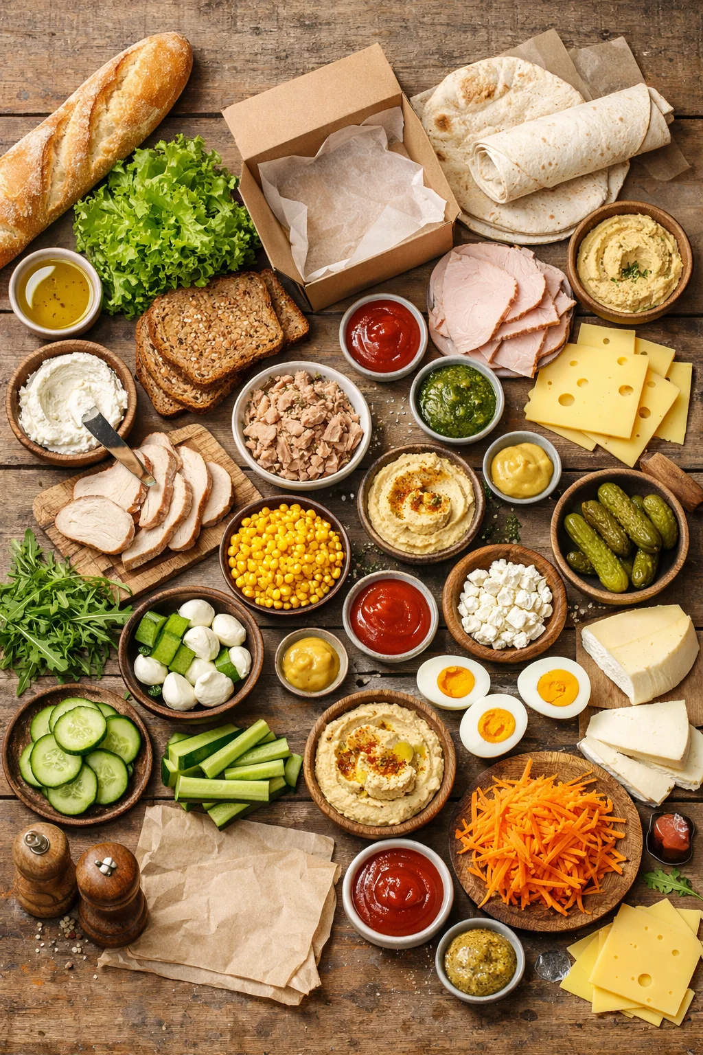 Id&eacute;e sandwich pour sortie scolaire