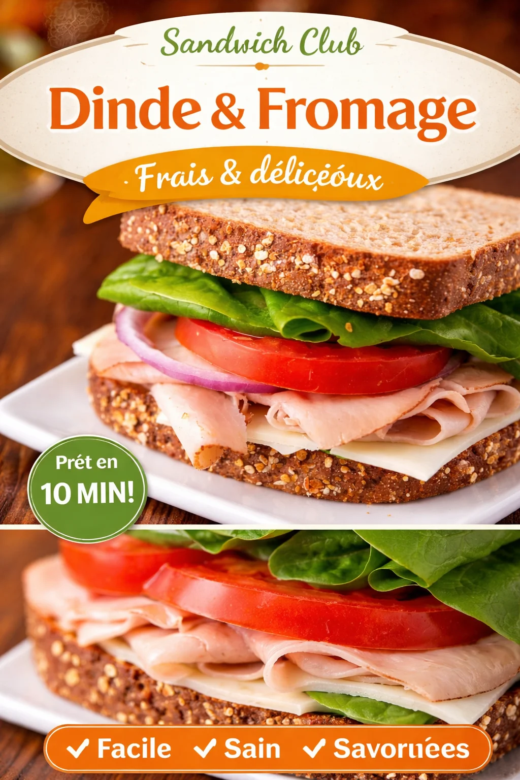 Idée sandwich pour sortie scolaire