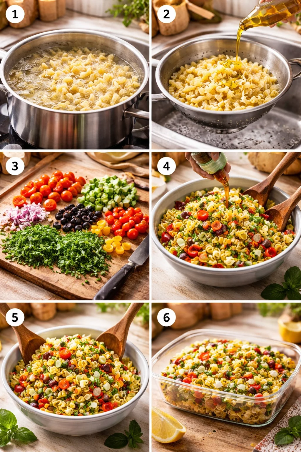 24 Id&eacute;es Savoureuses pour une Salade de P&acirc;tes M&eacute;diterran&eacute;enne