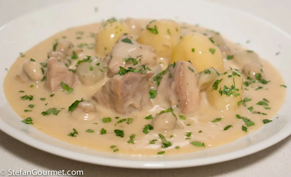 Blanquette de veau express