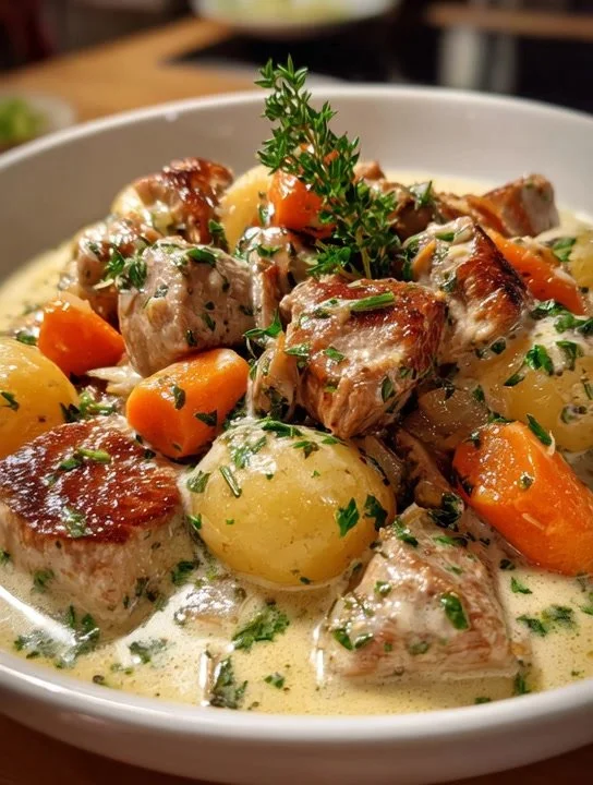 Blanquette de veau maison