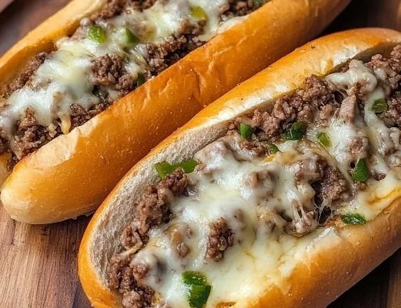 Cheesesteaks Philly au Bœuf Haché