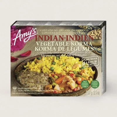 Curry de légumes indien avec riz Basmati et Dal