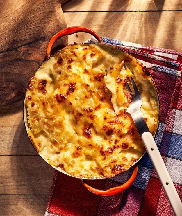 Gratin de pâtes au fromage