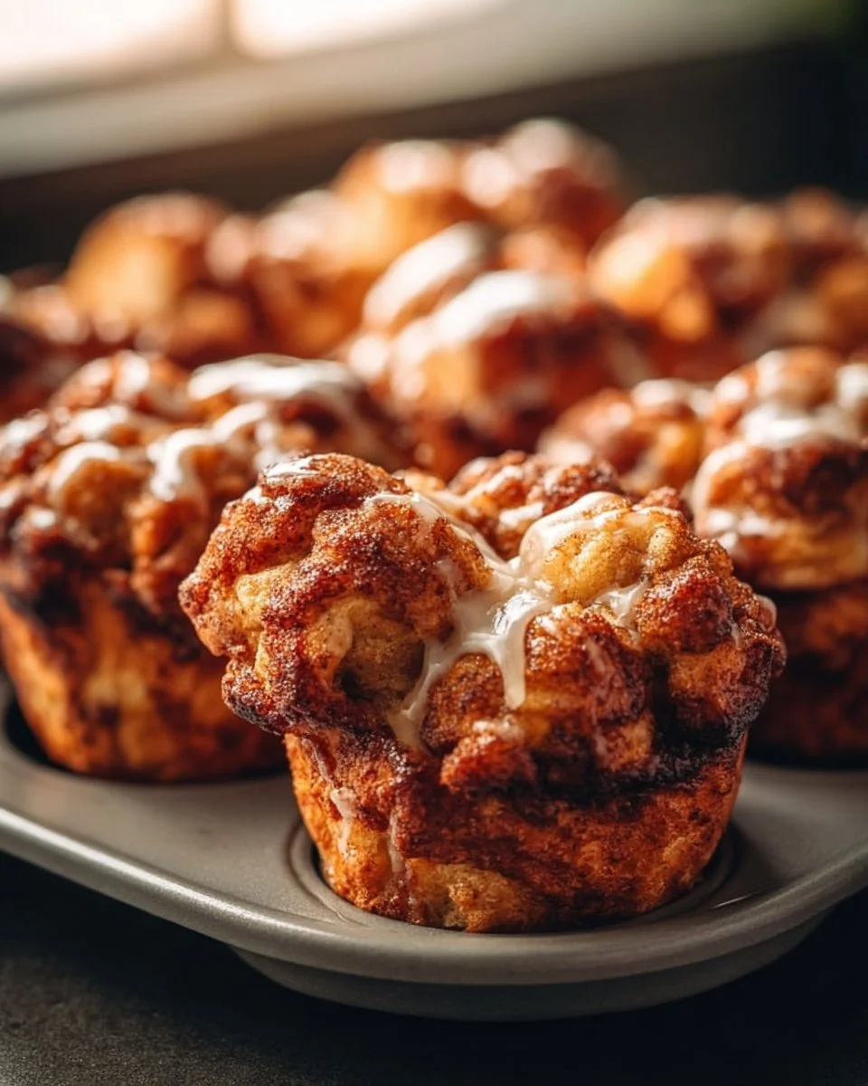 Muffins de pain de singe faits maison