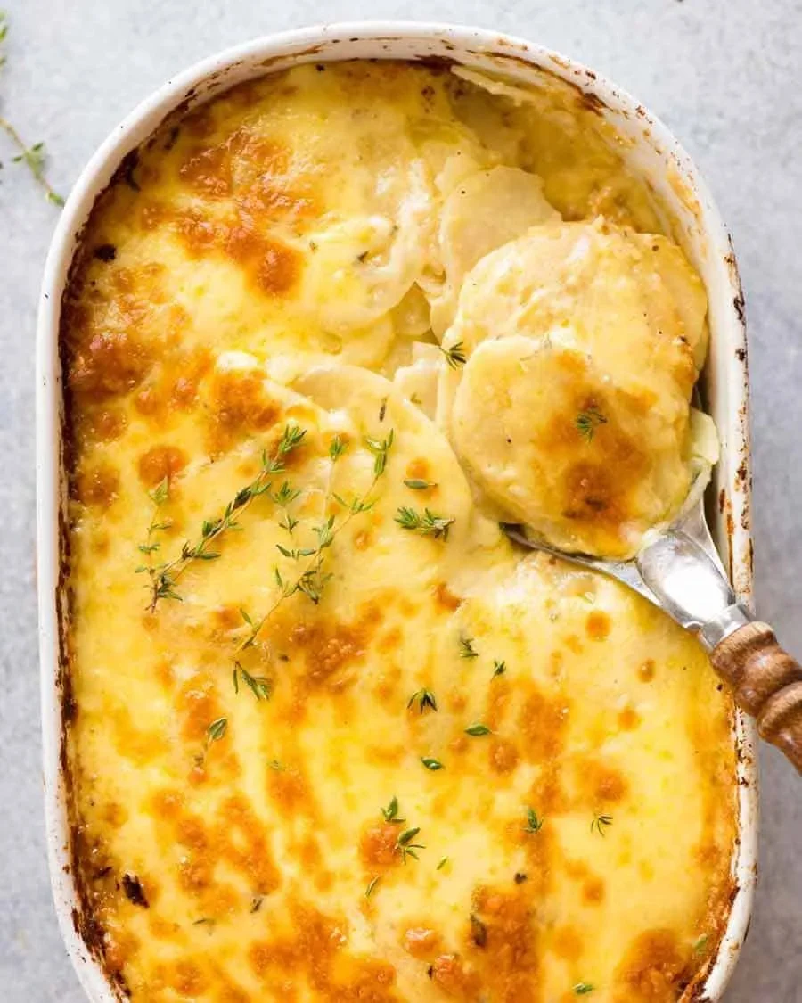 Pommes de terre au gratin (Dauphinoise)