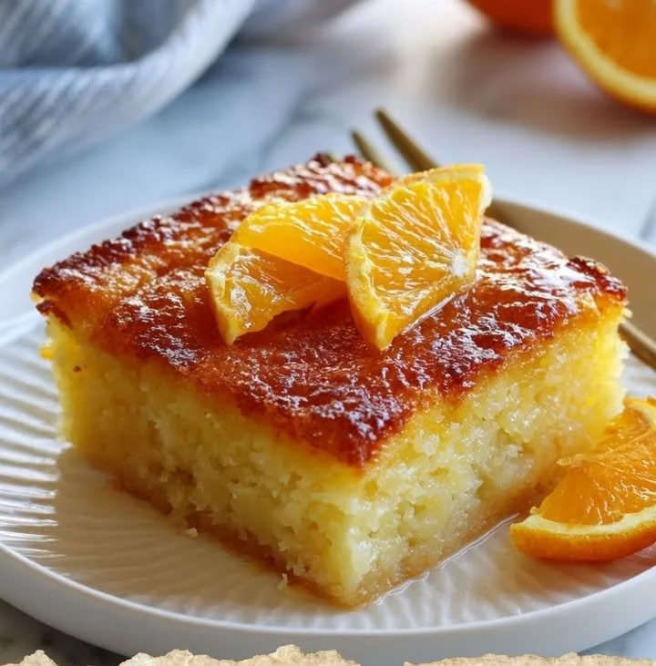 Portokalopita Grecque