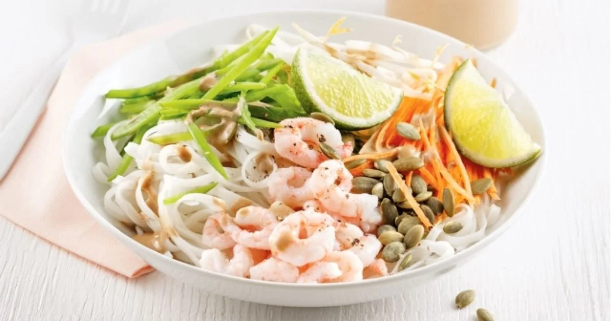 Salade de nouilles asiatiques