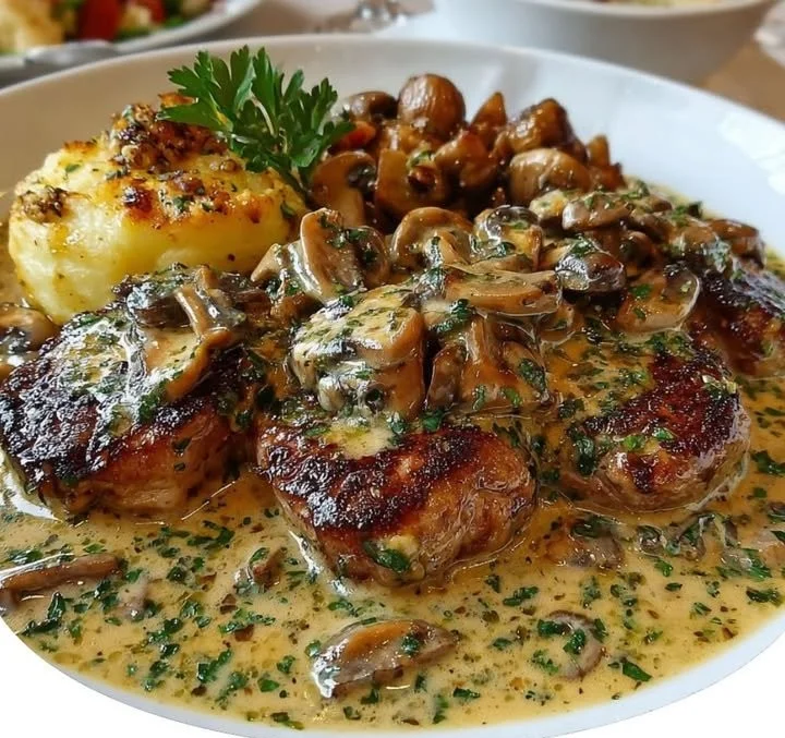 Sauce Madère aux Champignons