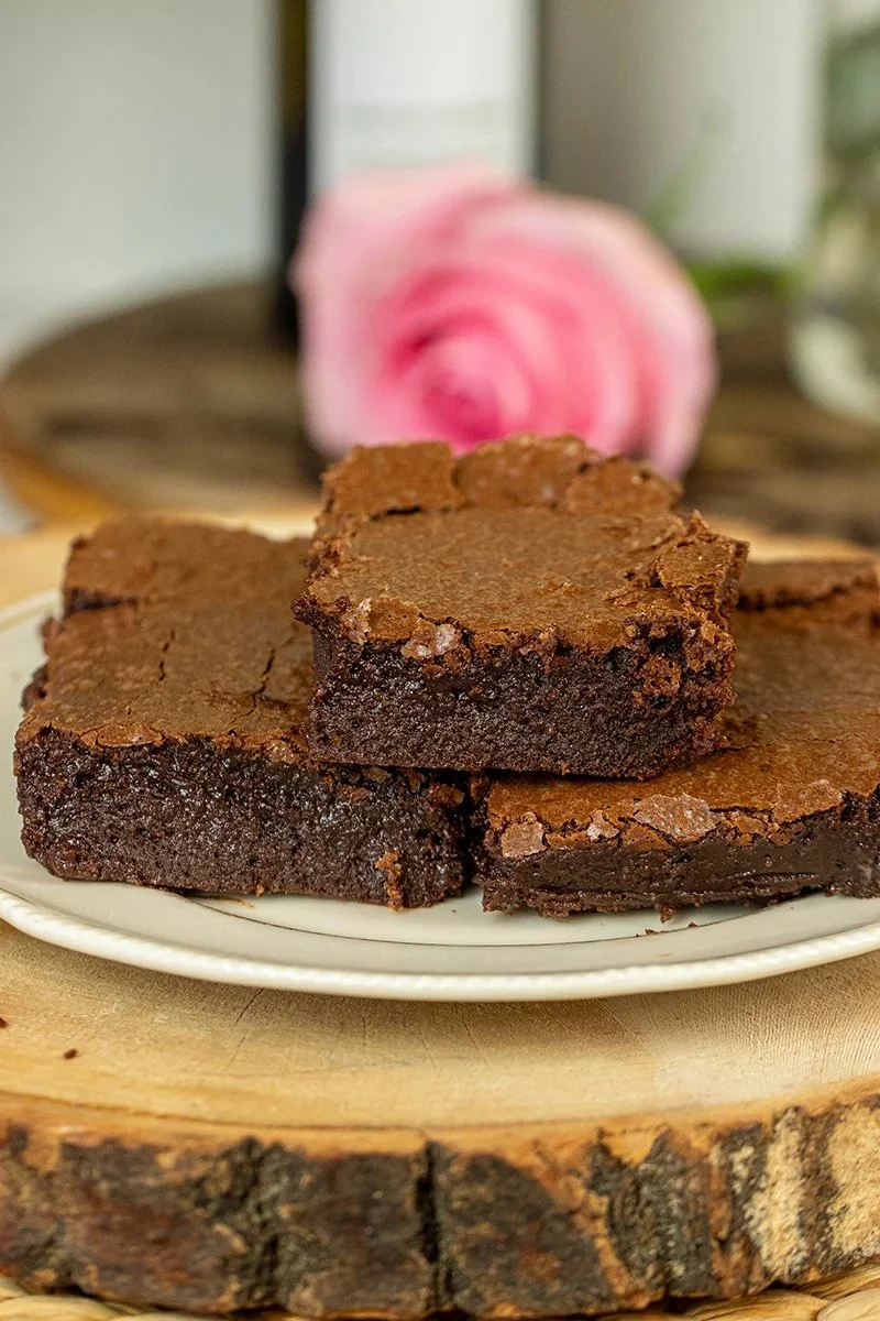 Brownies without gluten: Chocolate Fondant