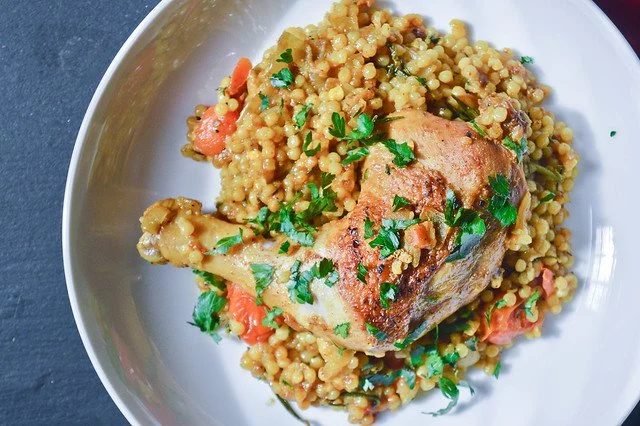 Couscous épicé aux légumes