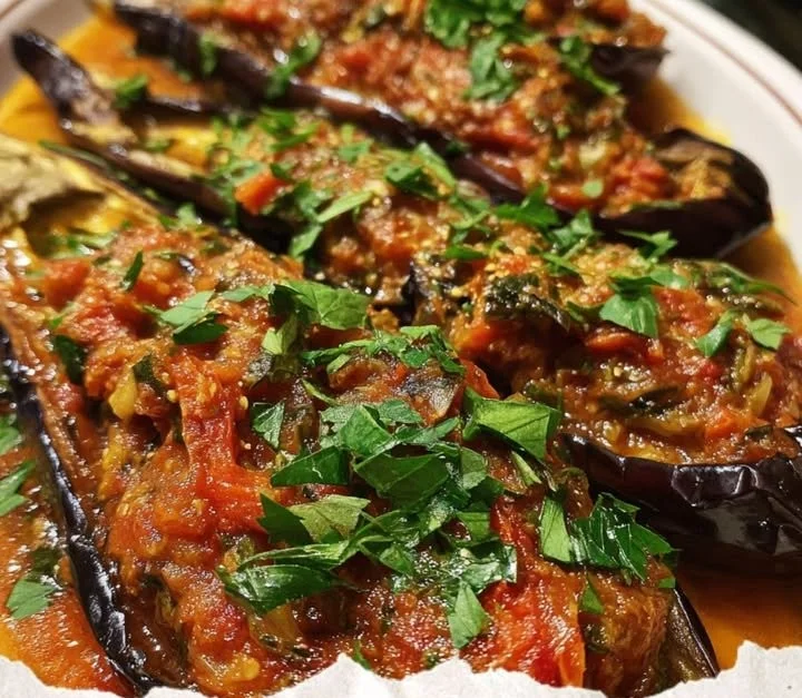 Imam Bayildi (Aubergines farcies)