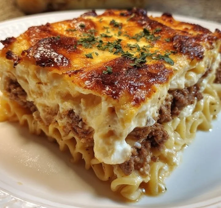 Recette de Pastitsio, plat grec traditionnel avec pâtes et viande