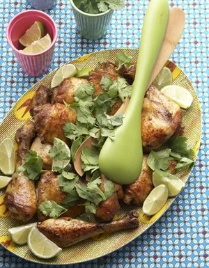 Poulet doré au miel