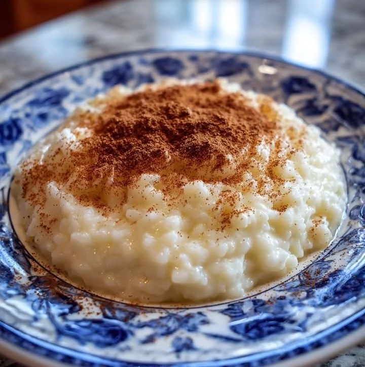 Rizogalo, dessert grec crémeux au riz et à la cannelle