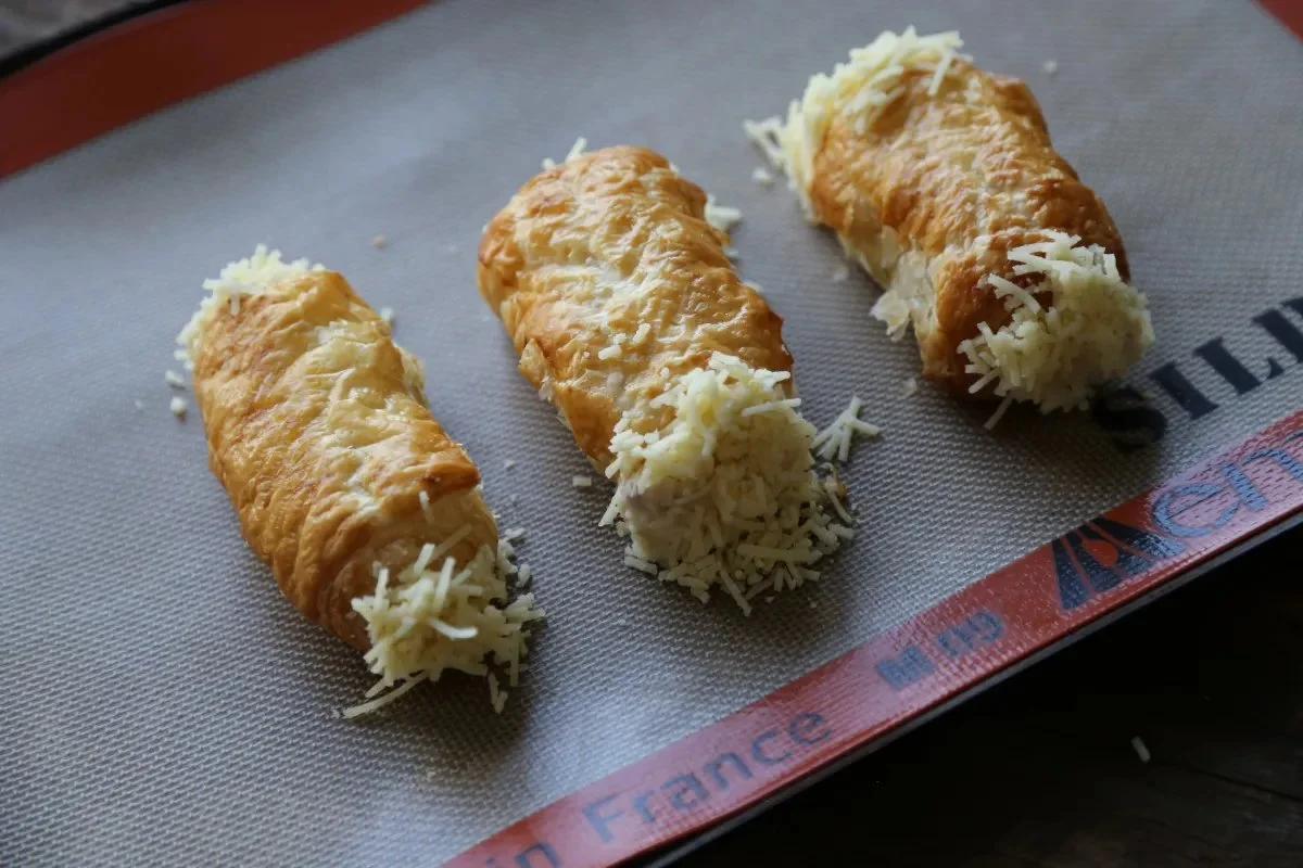 Roulés de jambon au fromage