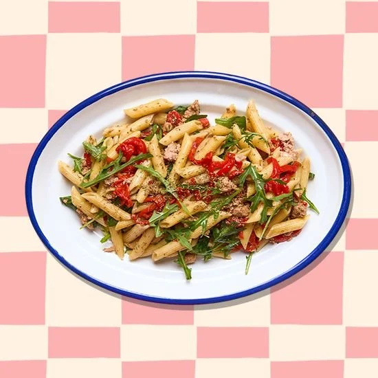 Salade de pâtes provençale au thon