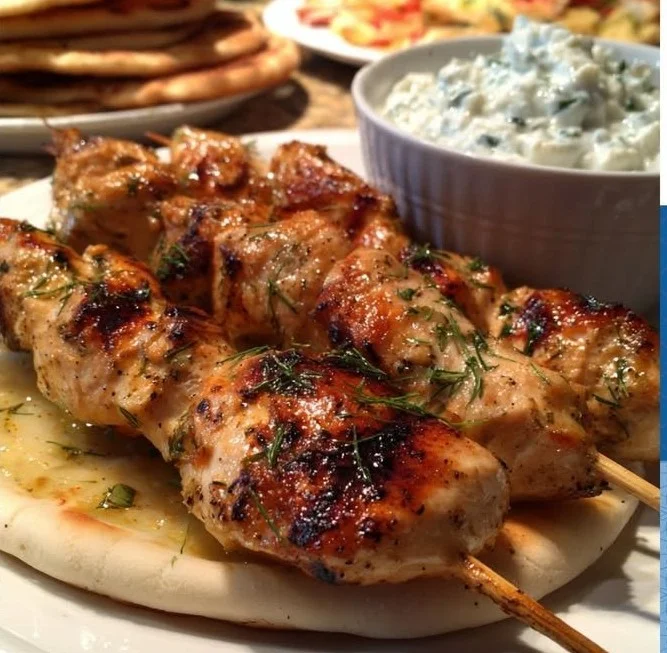 Souvlaki de poulet