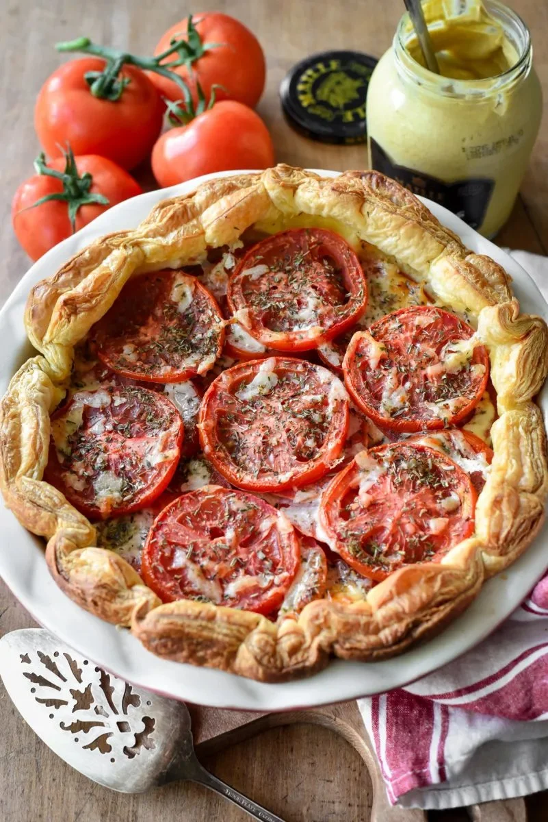 Tarte à la tomate
