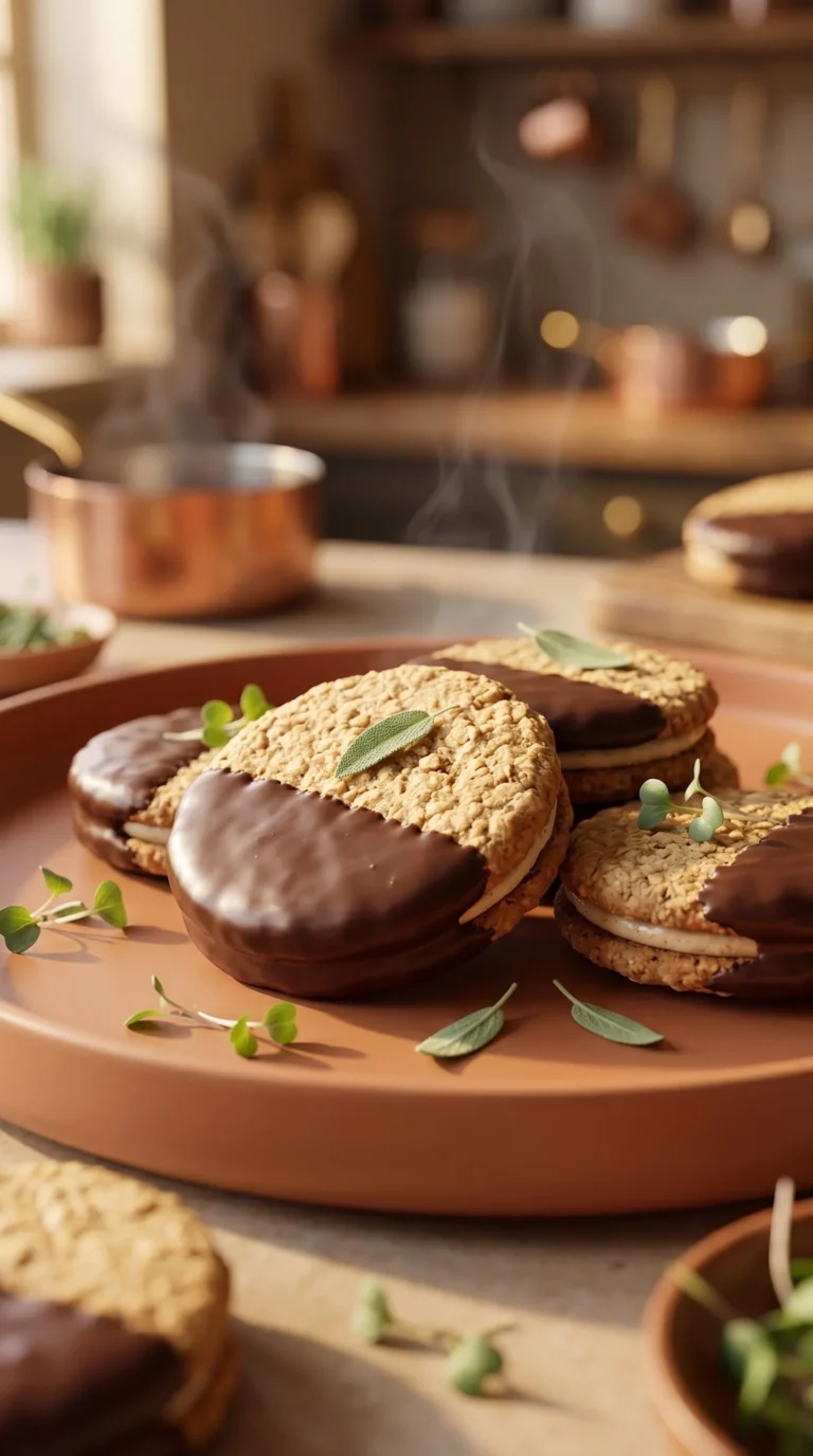 Cookies aux flocons d'avoine et chocolat noir faits maison