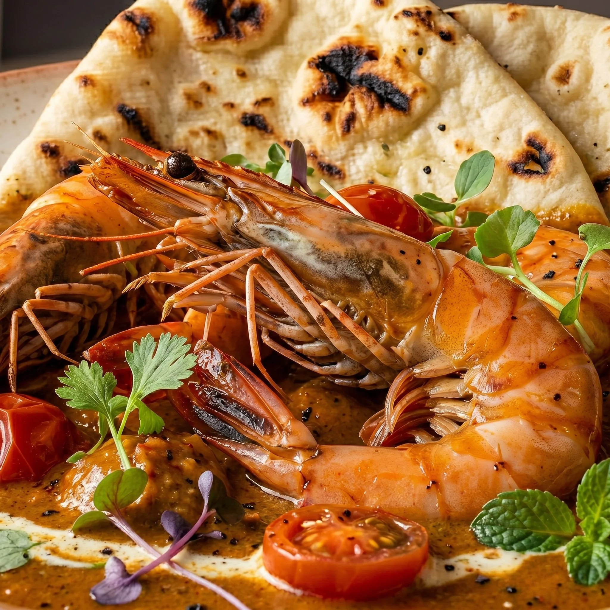 Curry de crevettes à la coco