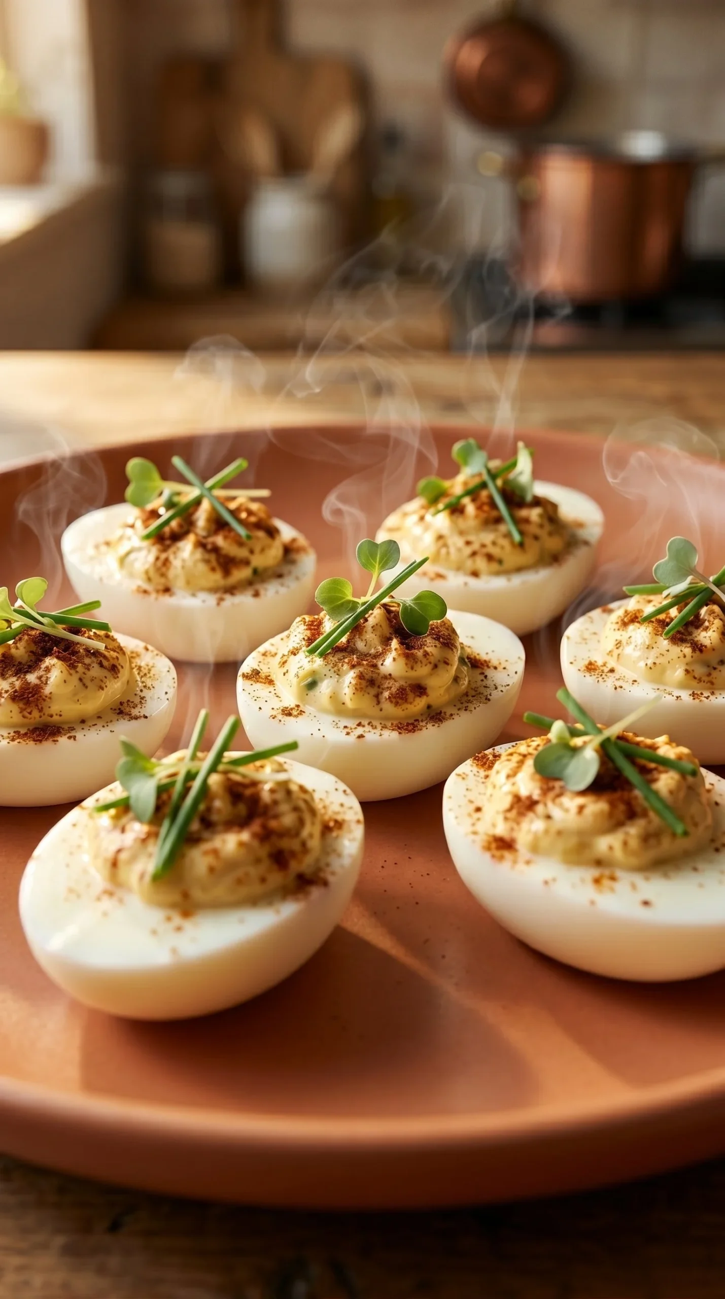 Œufs farcis cajun épicés de Snider, recette savoureuse pour apéritif