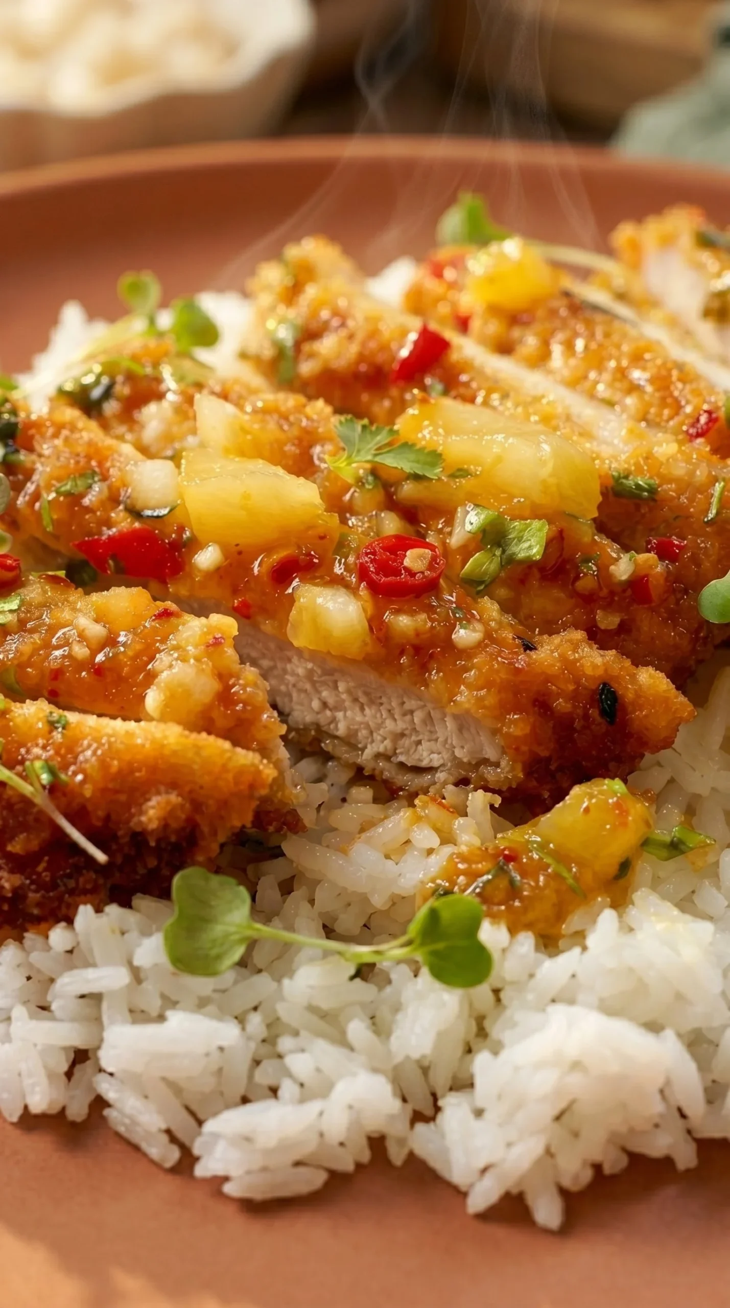 Poulet aigre-doux avec Chantecler