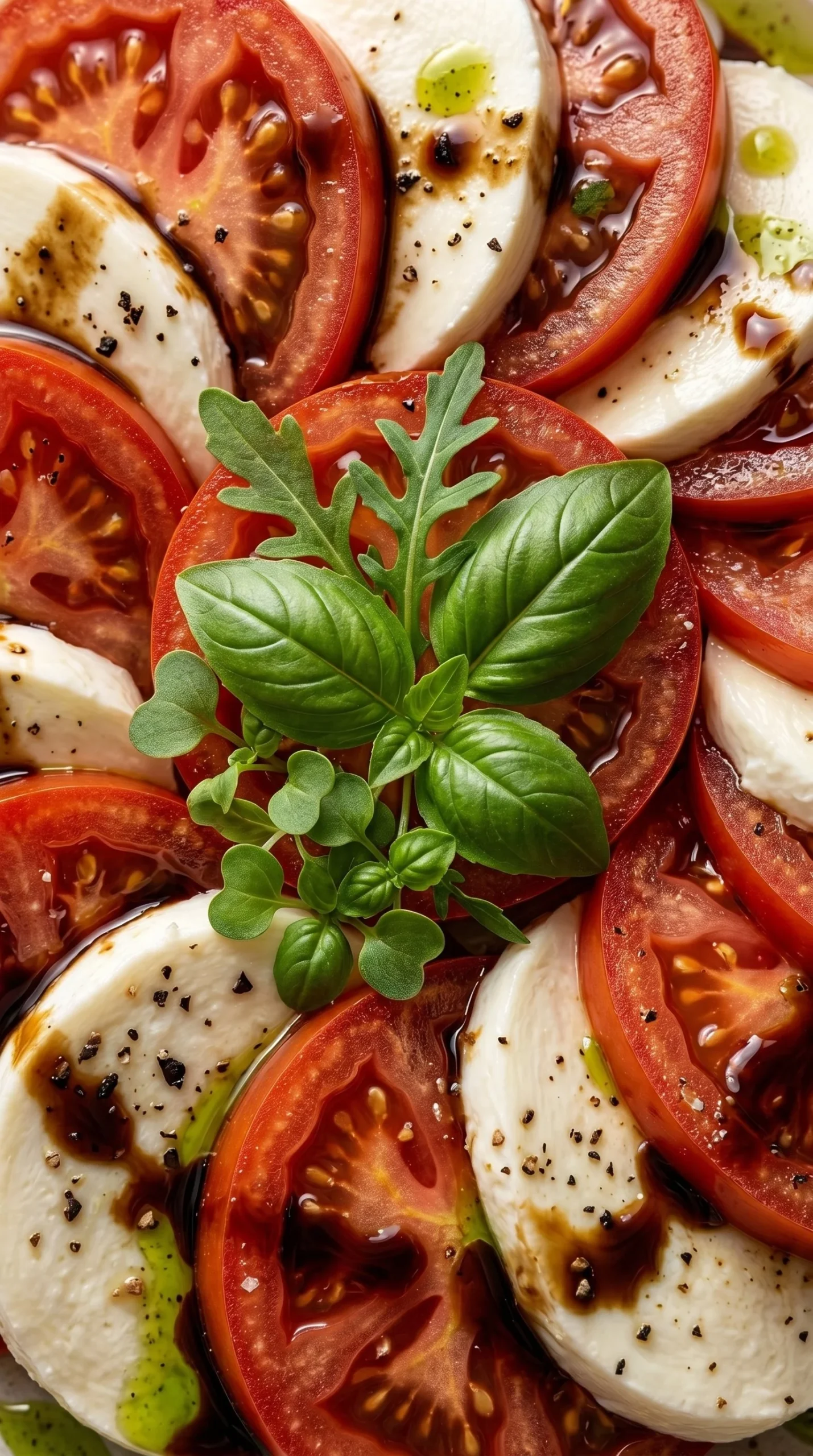 Salades de Tomates Rafraîchissantes